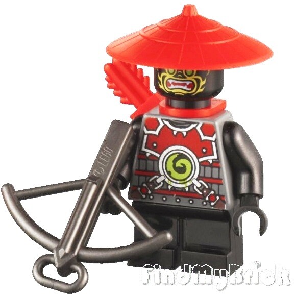Lego Ninjago Stone Swordsman Scout Archer Minifigure from 70500