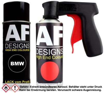 Spraydosen Griff Set für BMW B39 MINERALGRAU Metallic Spraydosen Griff Klarlack