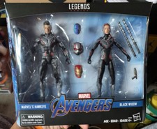 Marvel Legends 6" Avengers Endgame 2 Pack Esclusivo Black Widow Hawkeye Quantum