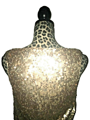 green emerald velvet dress Layla Gold Sequin Corset Dress (Archive Sale) main image 1