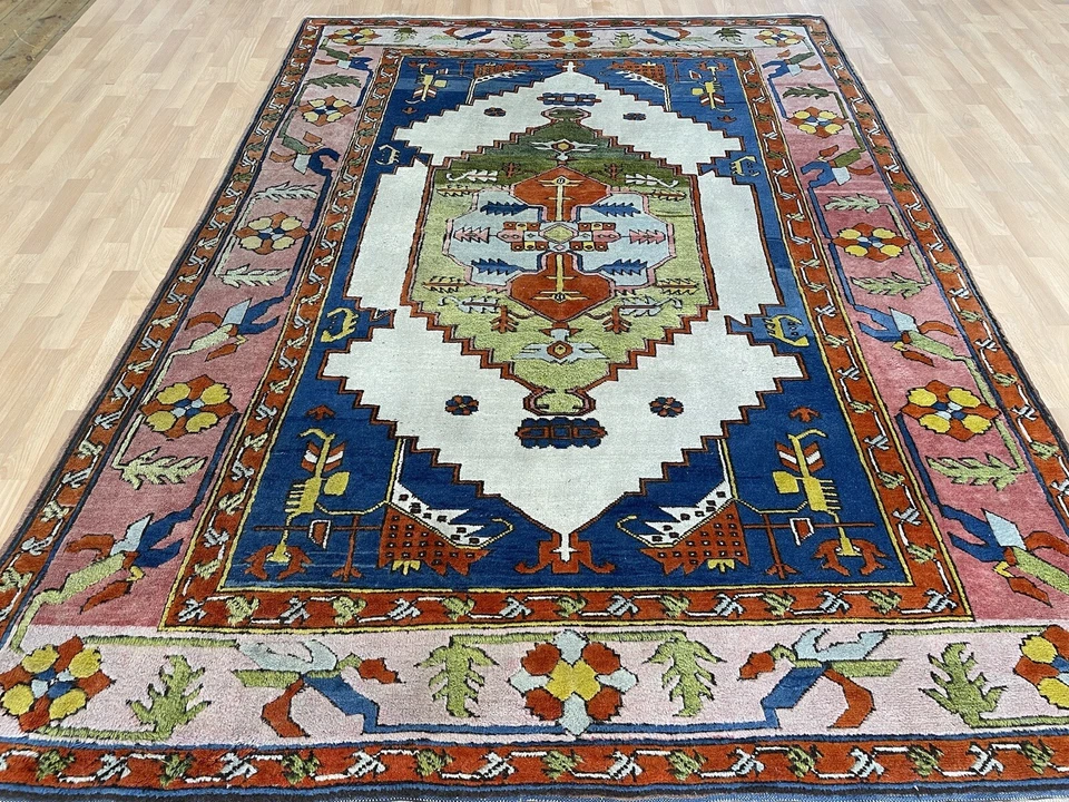 Antiker Teppich Aus Anatolien Top Qualität Und Design Handgeknüpft 275x200 Edel - Bild 4 von 4
