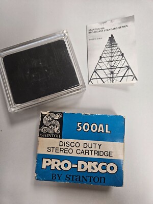 Vintage: Stanton 50OAL Cartridge BOX, Sleeve & Instruction Sheet ONLY