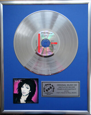 Jennifer Rush -The Power of original CD/Cover + 12'' gerahmt goldene Schallplatte