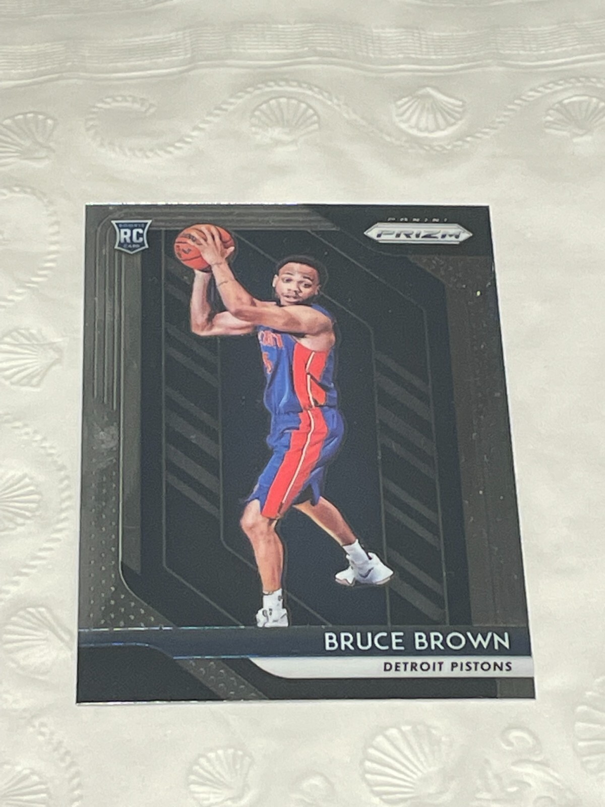 2018-19 Panini Prizm BRUCE BROWN #132 Base Detroit Pistons Rookie RC NBA