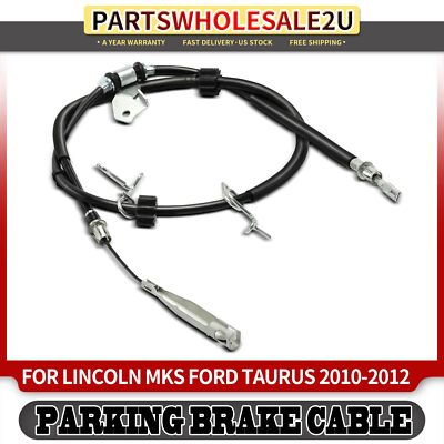 Rear Left Parking Brake Cable for Ford Taurus Lincoln MKS 2010-2012 3.5L 3.7L