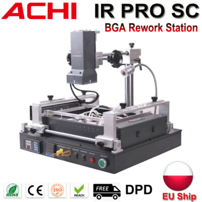 ACHI IR PRO SC BGA Rework Station Solder Station For PCB Board Repair 220V EU