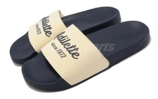 Adidas Adilette Shower Slides - White Navy * GW8748 - Men’s Size 18