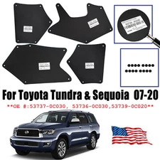 Apron for Toyota Tundra 07-20 Fender Liner Seal Guards Skirt Mud Flaps Mudflaps