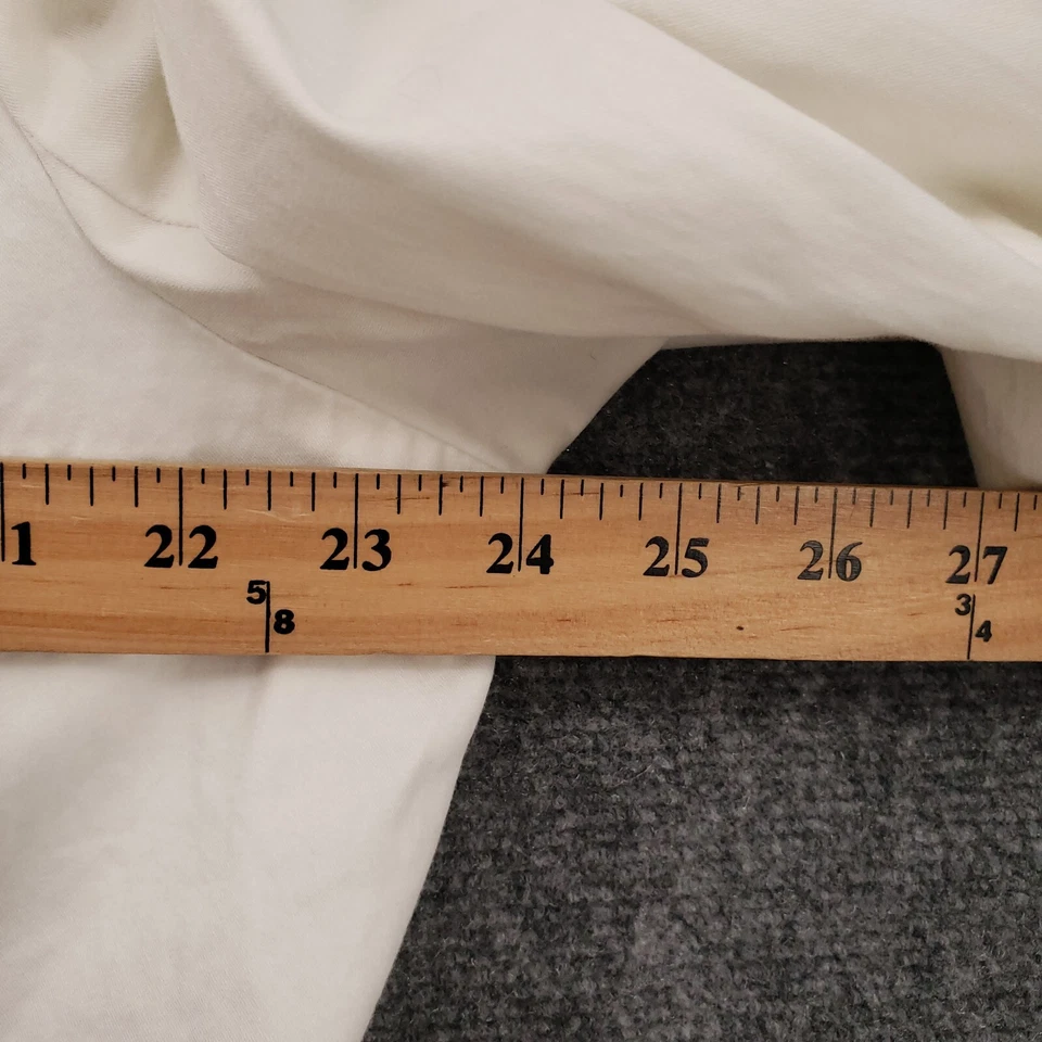 Blazer Lane Bryant Mujer 24 Plus Blanco Dos Botones Traje Chaqueta Abrigo Elástico Foto 4 de 4