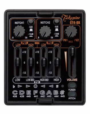 New Takamine CT4-DX (DMP) Preamp Pickup for Acoustic Guitar From