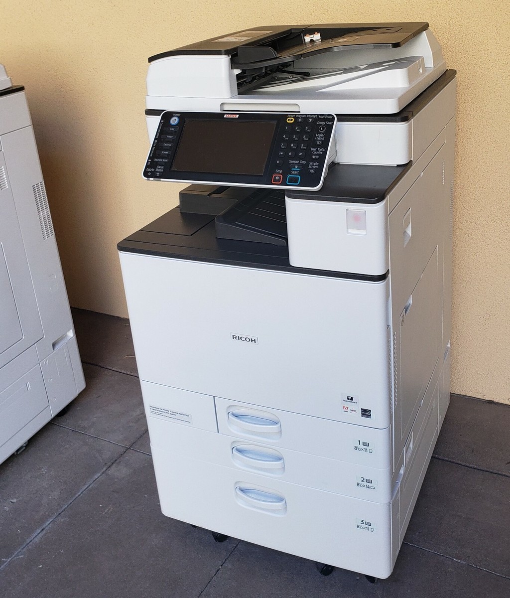 Ricoh MPC 3503 Color Copier, Printer, Scanner. 35 ppm n | eBay