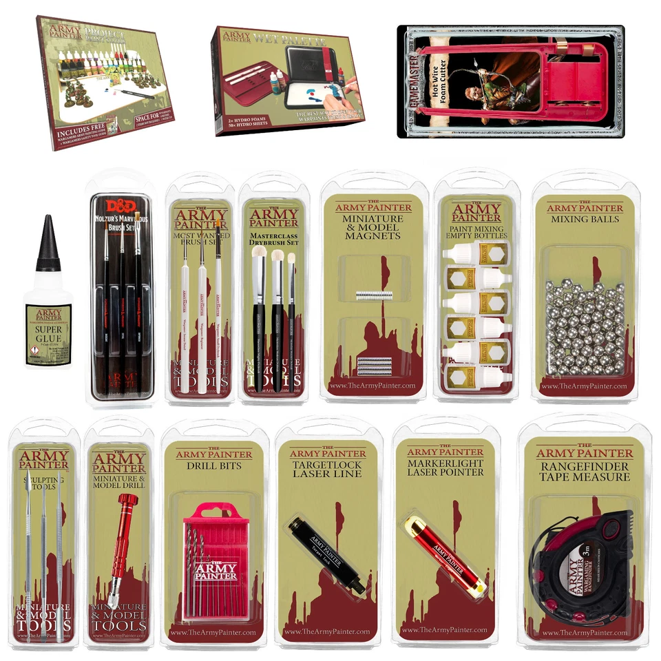 The Army Painter Tools Brushes Model Railways Gaming Accessories Scenics Terrain