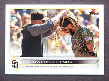 A Powerful Honor #648 Topps 2022 Baseball Card (San Diego Padres) 