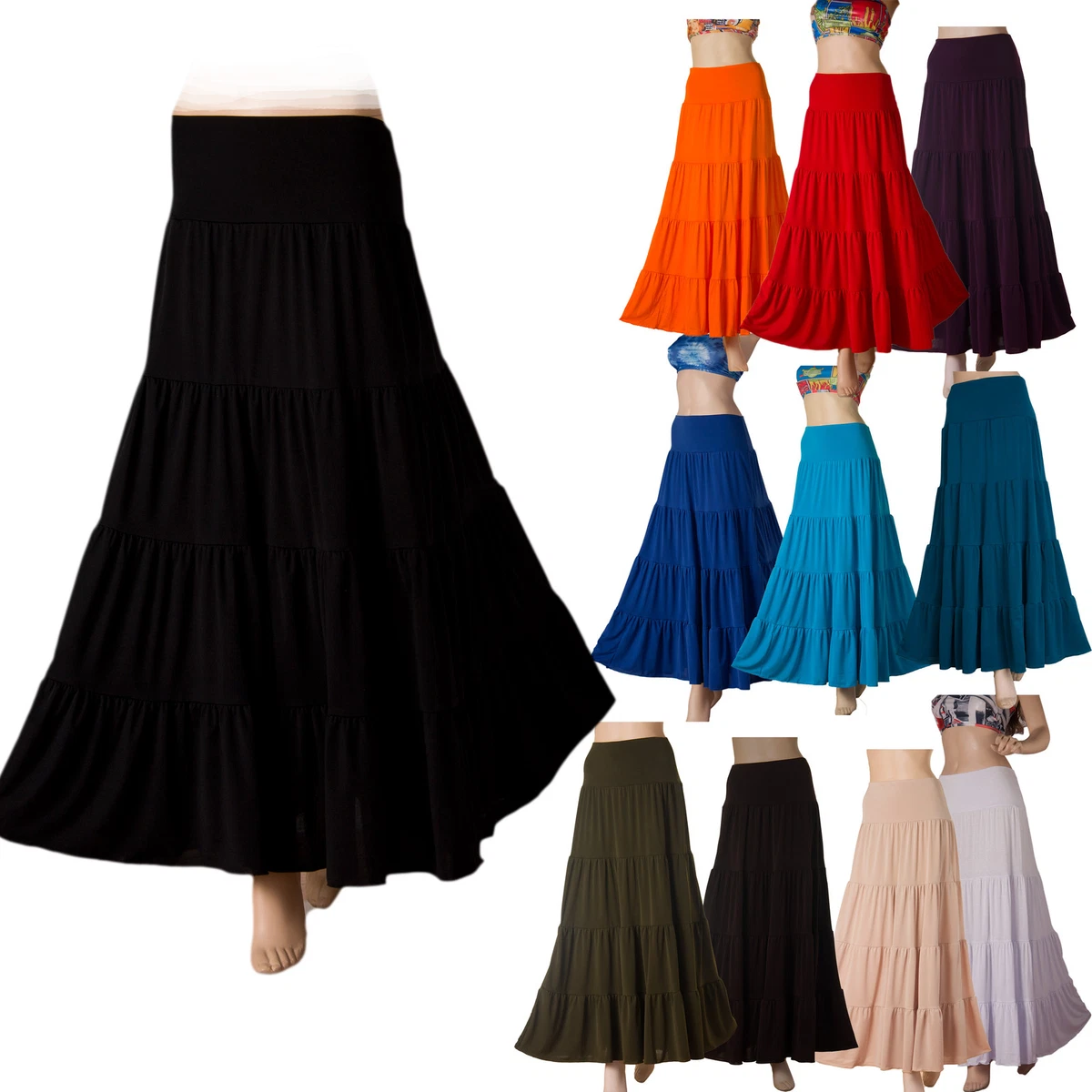 Jupe longue online taille 50