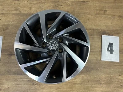 1x Alufelge Woodstock "Grau" Original VW Golf 7 5G0601025DM 6,5Jx16 ET46 - Bild 1 von 4