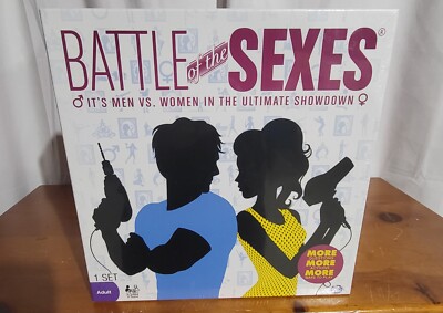 New Battle of the Sexes Adult Board Game - Men vs Women - Trivia Game