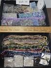Large Huge Lot Jewelry Making Beads;LazuliCrystlGlassAgateTibetSilverAmethyst — photo 1