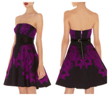 BNWT Women's (Karen Millen Dress ) in Purple RRP £160 (UK 12 size) Party