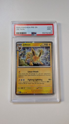 Jolteon graded PSA 9 for sale on eBay