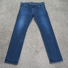 AG Adriano Goldschmied Jeans Mens 36 Blue The Graduate Tailored Leg Denim 36x34