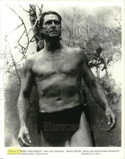 1991 Press Photo Jock Mahoney stars in "Tarzan's Three Challenges." - nox60605