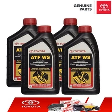 4 Quart Genuine Toyota ATF WS Automatic Transmission Oil Fluid OEM 00289-ATFWS