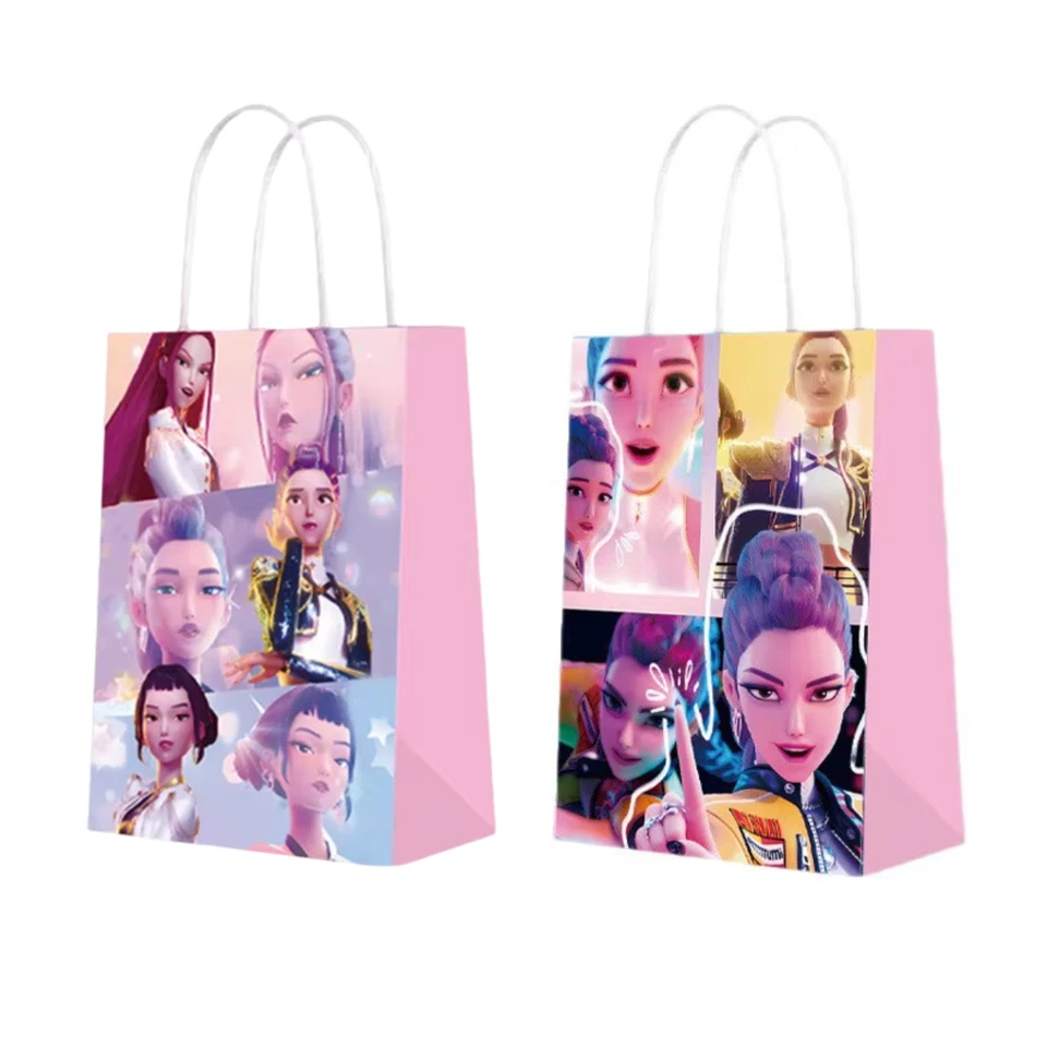 K-Pop Cazadores de Demonios Temática Fiesta Decoración Bolsas de Artículos 12 un./juego Foto 4 de 4