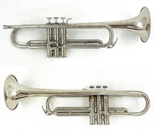 YAMAHA YTR-135 Trumpet Silver Beginner-Friendly Model Japan Exc