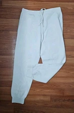 ERMENEGILDO ZEGNA  MENS COTTON LINEN JOGGERS PANTS 48 R, ITALY 