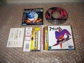 NIGHTS INTO DREAMS+JOYPAD 3D CONTROLLER 6 BUTTONS HSS-0137 SEGA SATURN IMPORT