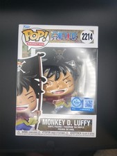 Funko Pop! One Piece: Monkey D. Luffy w/ Flag #2214 EE Excl. w/ Protector