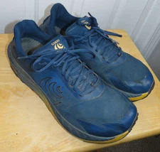 TOPO Athletic MTN Racer 4 Trail Running Shoes Men's Size 14 WIDE Navy/Orange