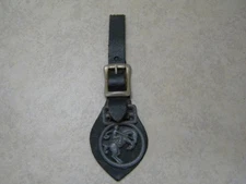 Unbranded- Pocket Watch Fob- Leather Strap