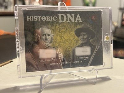 2022 Historic Autographs Historic DNA Sam Houston & Geronimo 3/16