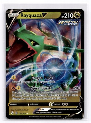 Rayquaza V Crown Zenith - Pokemon NM 100/159
