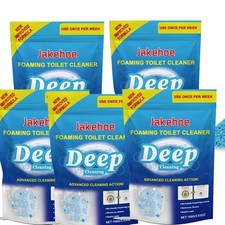 1-5X Foam Toilet Bowl stains Cleaner powder odors and remove stains Fresh
