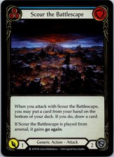 Scour the Battlescape (Blue) Common Welcome to Rathe WTR196 NM