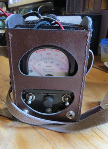 Vtg Bell System KS-8455L2 Megohms Kilohms Points Meter Test W Case
