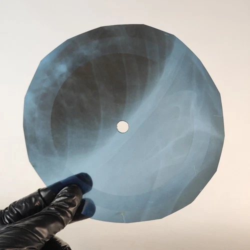 BEATLES HELP X-Ray USSR Record Roentgen Bone Ribs Music Vinyl