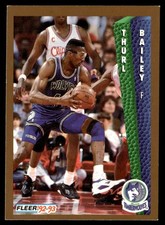 1992-93 Fleer Thurl Bailey Minnesota Timberwolves #131