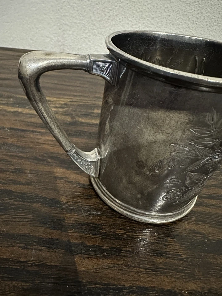 Taza vintage Whiting Manufacturing Company Sterling 143 Y Foto 4 de 4