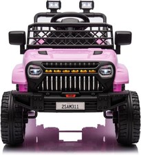 Ride On Car for Kids,Toddlers Truck,4-Wheel Electric Vehicle,Toy for Boys Girls