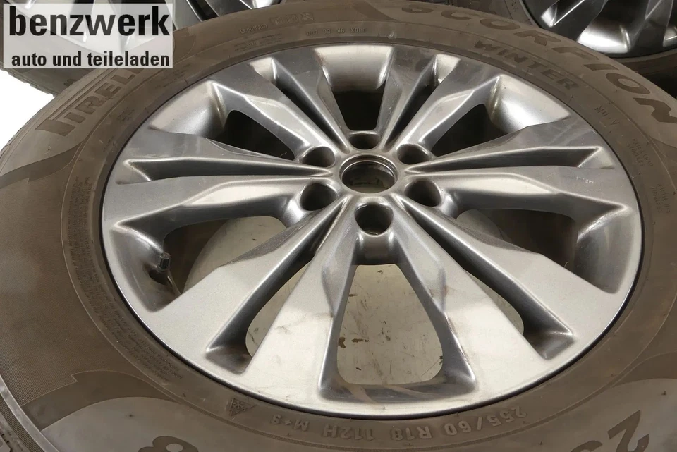 Mercedes W470 X-Klasse 4x Alufelge 7,5x18 mit Winterreifen 255/60R18 4704015600 - Bild 2 von 4