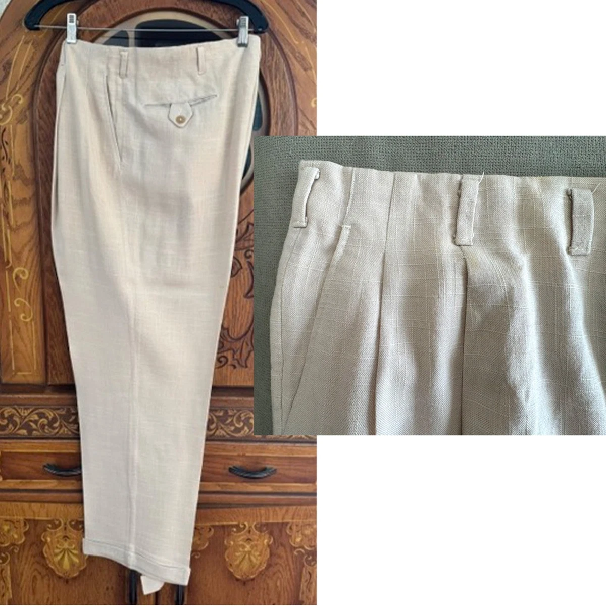 1940s Vintage Pants for Men for sale - eBay