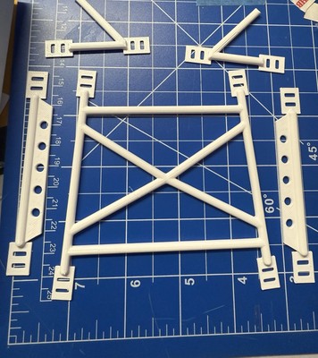 1/10 RC Car Roll Cage DIY Kit Universal Fit For Drift Cars Touring Cars