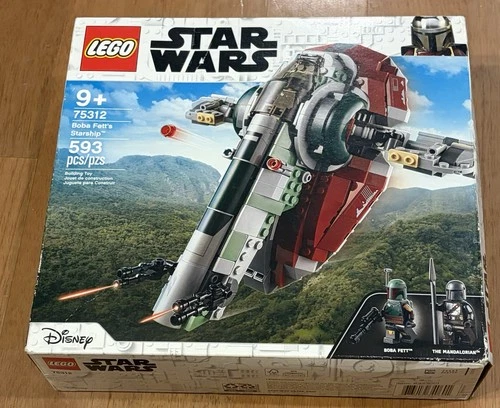 LEGO Star Wars Boba Fett's Starship 75312 593 Pieces with Minifigures