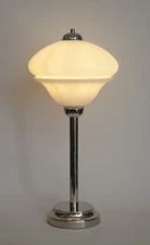 Retro Design Unique Seventies Style Table Lamp Chrome One Of A Kind