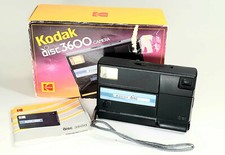 Kodak Disk 3600 Camera, OVP mit Bedienungsanleit. u. Disc