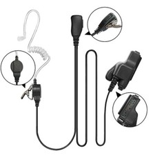 Surveillance Earpiece W/Mic PTT for HT1000 XTS1500 XTS2500 XTS3000 XTS5000 Radio