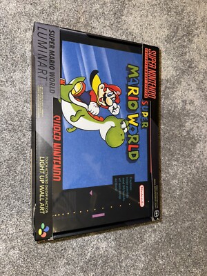 Super Mario World Luminart Super Nintendo Entertainment System